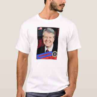 T-shirts Cartão de Beisebol Jimmy Carter
