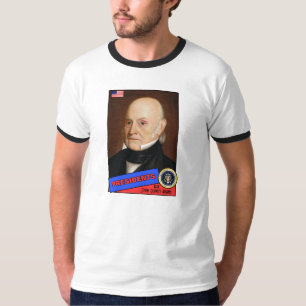 T-shirts Cartão de Beisebol John Quincy Adams