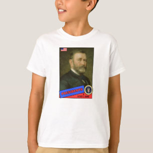 T-shirts Cartão de Beisebol Ulysses S. Grant