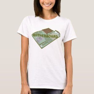 T-SHIRTS CARTÃO-MATRIZ DO COMPUTADOR