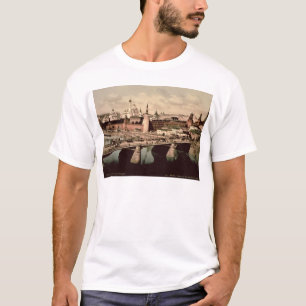 T-shirts Cartão que descreve o Kremlin, Moscovo