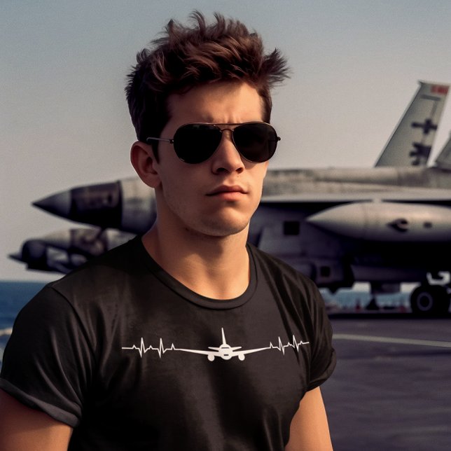 T-shirts Cartaz de avião (Criador carregado)