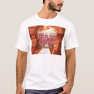 T-shirts Cartaz de viagem Antelope Canyon Arizona.