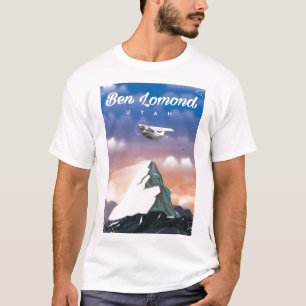 T-shirts Cartaz de viagem Ben Lomond,Utah
