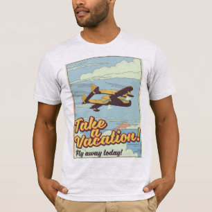 T-shirts Cartaz de viagem estilo vintage do Monte Rushmore.
