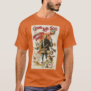 T-shirts Cartaz Mágico Antigo, Mágico Chung Ling Soo