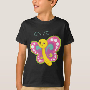 T-shirts Cartoon Butterfly