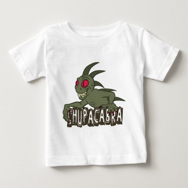 T-shirts Cartoon Chupacabra (Frente)
