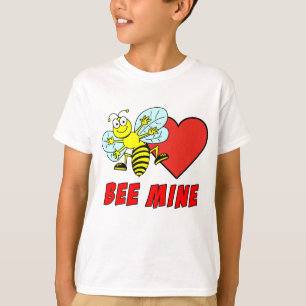 T-shirts Cartoon de Namorados de Bee Mine