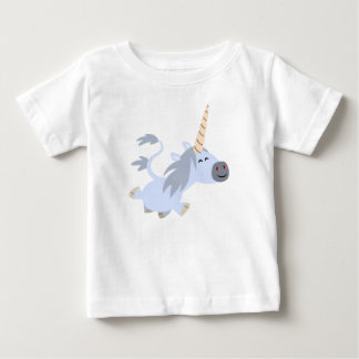 T-shirts Cartoon de Trote Bonito Unicorn Baby T Shirt