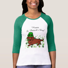 T-shirts Cartoon do Patrick Day Dachshund 2