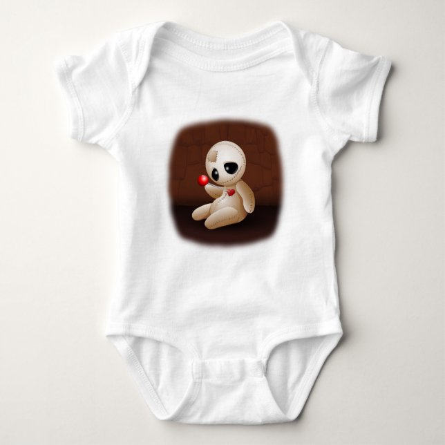 T-shirts Cartoon Doll Voodoo Apaixonado (Frente)