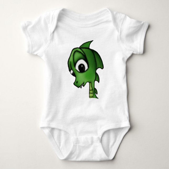 T-shirts Cartoon Dragon (Frente)