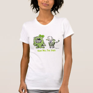 T-shirts Cartoon Engraçado Criaturas Ruas. Paddys Day T Shi
