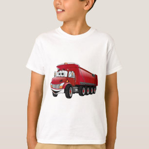 T-shirts Cartoon Red Dump 10w