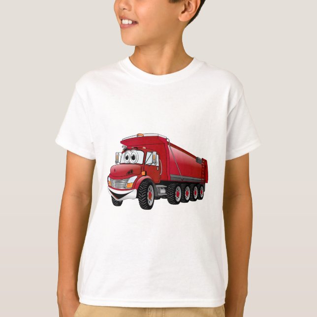 T-shirts Cartoon Red Dump 10w (Frente)