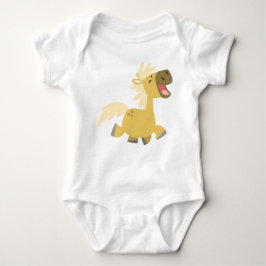 T-shirts Cartoon Rindo Pony Baby roupa