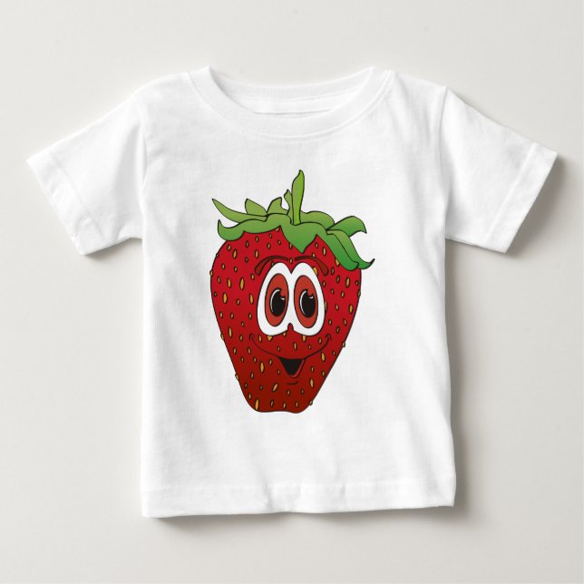 T-shirts Cartoon Strawberry II (Frente)