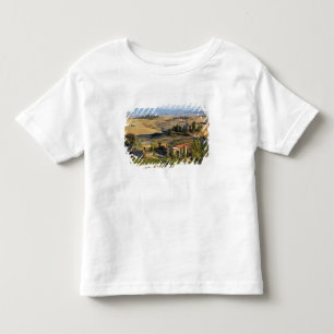 T-shirts Casa Belvedere ao pôr do sol, San Quirico d'Orcia