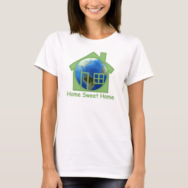 T-shirts Casa do Dia da Terra (Frente)