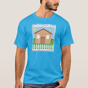 T-shirts Casa segura Zona desmilitarizada salvar as criança