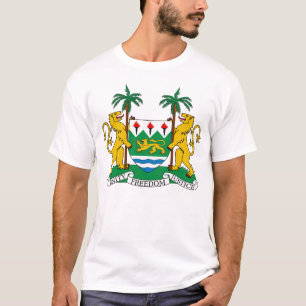 T-shirts Casaco de armas da Serra Leoa