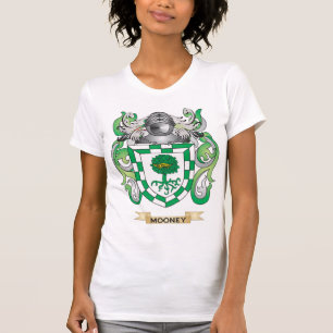 T-shirts Casaco de Armas Mooney (Crest Familiar)