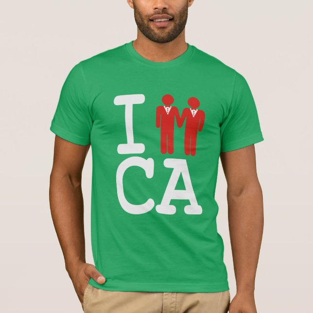 T-shirts CASADOS NO CA HOMENS -.png (Frente)