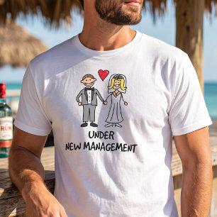 T-shirts Casal de Noivos - Sob Nova Administração