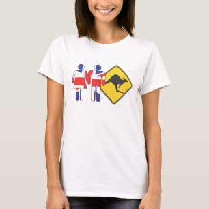 T-shirts Casal de Pommie para baixo abaixo
