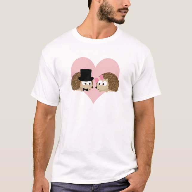 T-shirts Casal de porco (Frente)