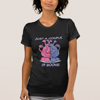 T-shirts Casal/obscuridade do tonto