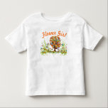T-shirts Casamento Encantado do Branch do Lado da Floresta<br><div class="desc">Camiseta Whimsical Flower Girl Folksy. Esta camiseta de Festa de casamento de Flor Selvagem tem todas as cores: Terracotta Cor-de-rosa Coral Laranja Amarelo e Festa de casamento Azul Flores. Imaginem uma primavera, verão ou caem em uma árvore branca romântica em uma floresta encantada ao longo de uma elegante estrada rural....</div>