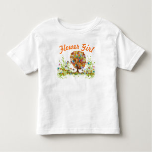 T-shirts Casamento Encantado do Branch do Lado da Floresta