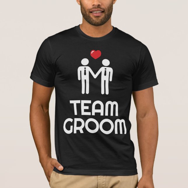 T-shirts Casamento gay para Homens (Frente)