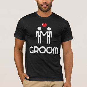 T-shirts Casamento gay para Homens