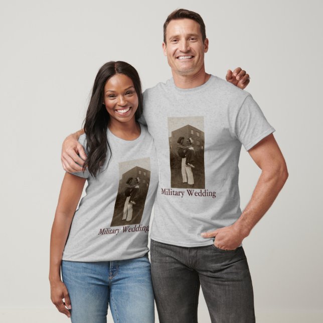 T-shirts Casamento Militar (Unissex)