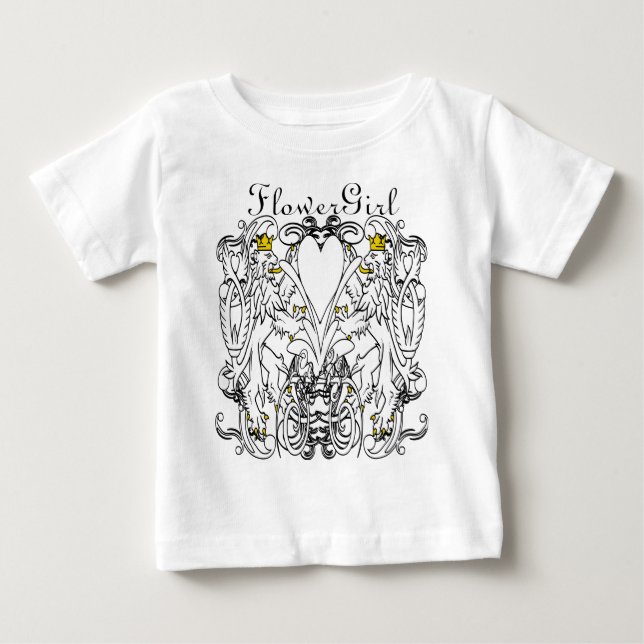 T-shirts Casamento Renascentista Lion Rampant (Frente)