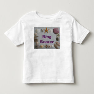 T-shirts Casamento Ring Bearer/Beach