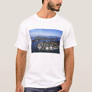T-shirts Casas de ilha privada de Biscayne Bay, Estrela