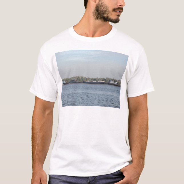 T-shirts Casas flutuantes (Frente)