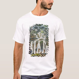 T-shirts Cascata do porto Praslin, Ireland novo, 'da viagem