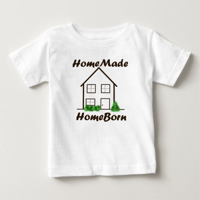 T-shirts Caseiro, HomeBorn (Frente)