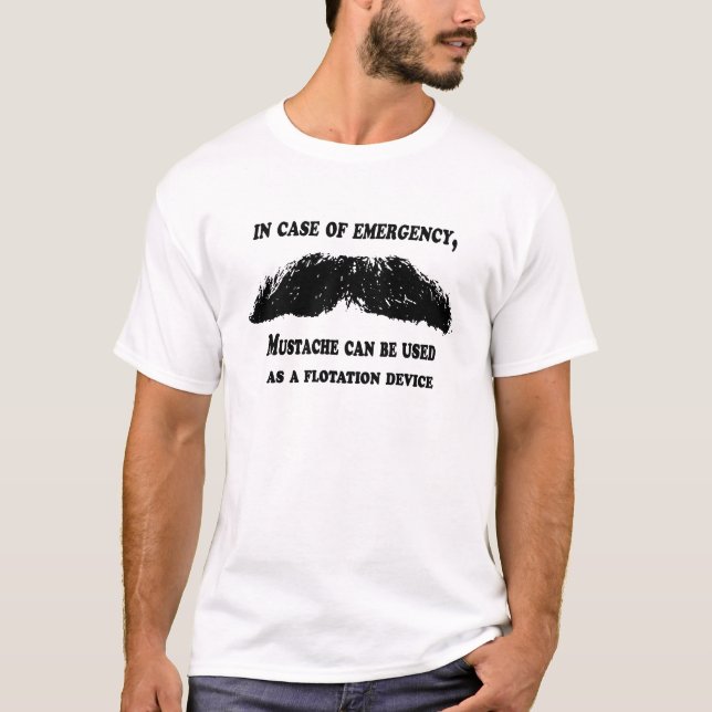 T-shirts Caso de emergência (Frente)