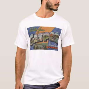 T-shirts Casper, Wyoming - grandes cenas da letra