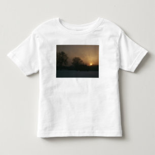 T-shirts Castelo Charlottenhof, por do sol