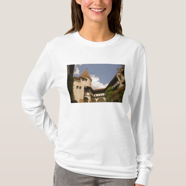 T-shirts Castelo de Bran do século XIII (Castelo do Drácula (Frente)