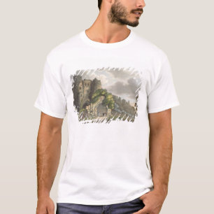 T-shirts Castelo de Carisbrook, 'da ilha do Wight Illustr