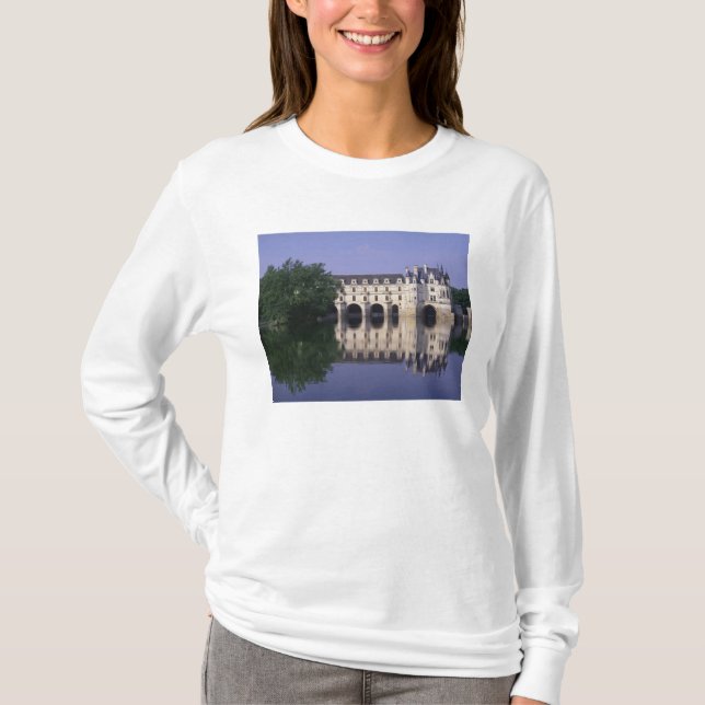 T-shirts Castelo de Chenonceau, Vale do Loire, (Frente)