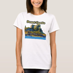 T-shirts Castelo de Clan MacLean Duart escocês
